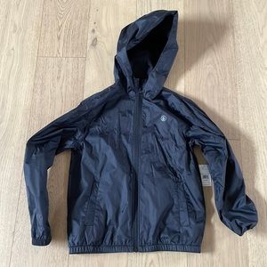NWT Boys Volcom Light Weight Windbreaker Jacket Sz L